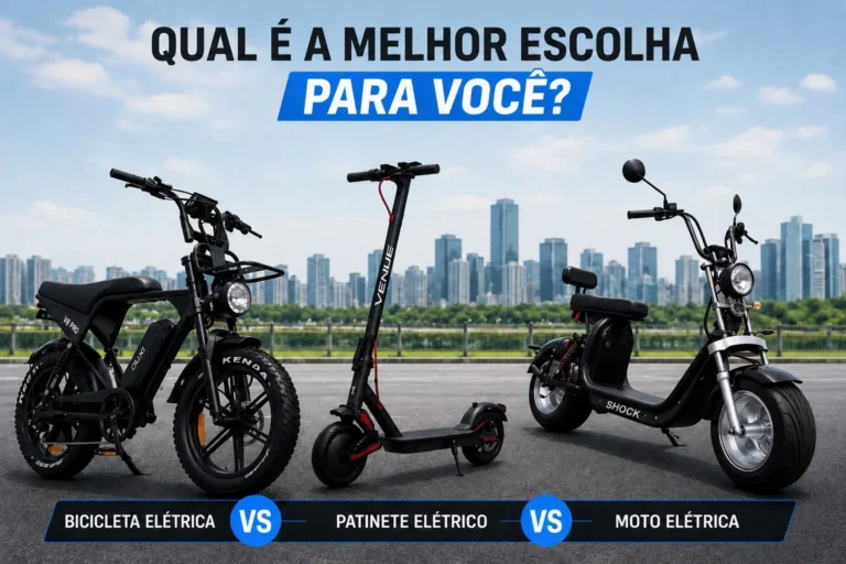 Comparativo de veículos elétricos urbanos ImpulCity